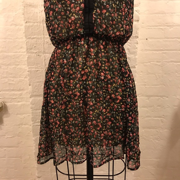 Urban Outfitters Staring At Stars Printed Spaghetti Strap Dress - Picture 4 of 7